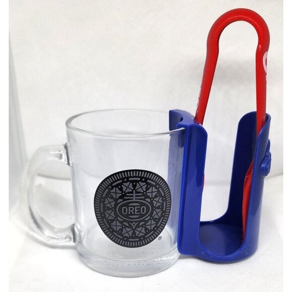 2020 Frankford Candy Oreo Cookie Dunker Mug With Red Dunking Spoon - Picture 1 of 6